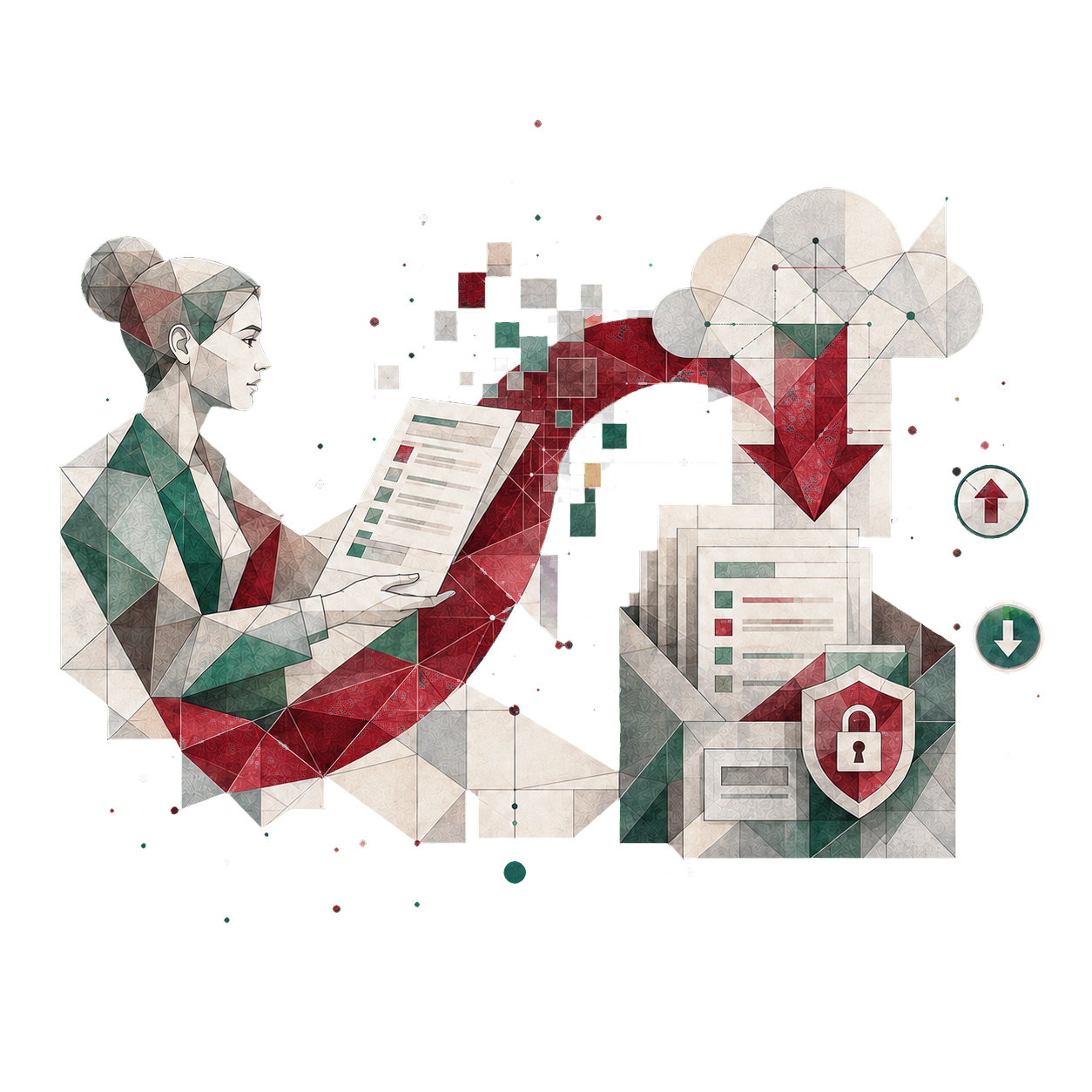 Digitaler Datentransfer bei Goyer Pfingsten